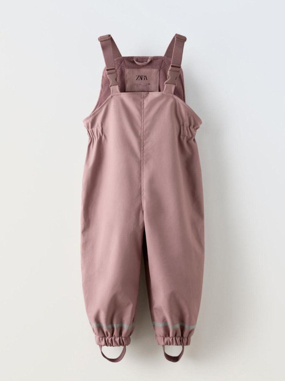 ZARA RUBBERIZED MOON OVERALLS